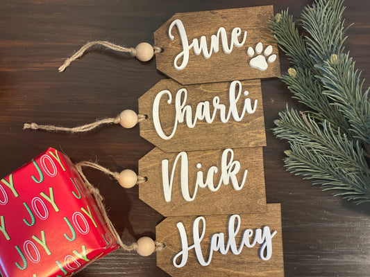 Christmas Stocking Tag/ Gift Tag 2021