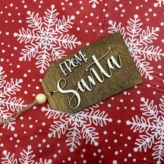 Santa Gift Tag